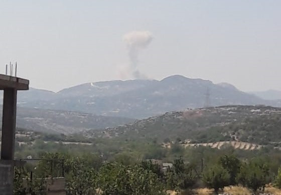 Cơ quan giám sát nhân quyền Syria (SOHR) cho biết, phiến quân HTS vẫn duy trì lực lượng đông đảo tại Josef và các khu vực xung quanh thị trấn này. Ảnh: Twitter.