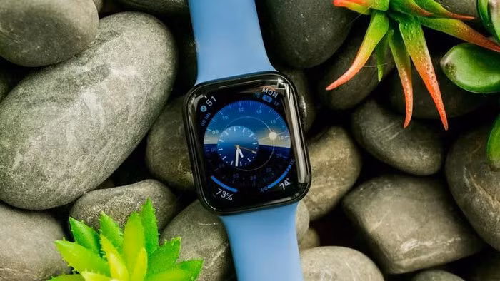 Apple Watch series 5 sở hữu màn hình luôn bật, giúp người dùng không cần cử động cánh tay để kiểm tra thời gian trong mọi trường hợp. Thay đổi lớn của đồng hồ nằm ở la bàn (từ kế) cho biết hướng chuẩn khi điều hướng bằng bản đồ và chức năng gọi khẩn cấp quốc tế.