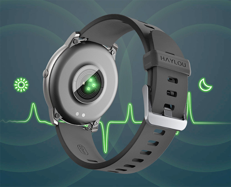 Chiếc đồng hồ này còn được tích hợp cảm biến nhịp tim quang học có khả năng theo dõi nhịp tim 24/7.