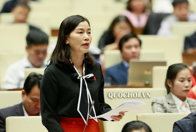 Nu Thieu tuong Cong an biet phai ve Quoc hoi