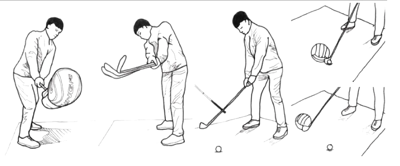 Huong dan choi Golf: Lam chu dong tac takeaway nho bai tap don gian