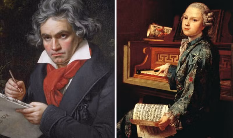 Ngay cả khi Beethoven có những tiến bộ lớn và đạt được thành công trong sự nghiệp âm nhạc, ông Johann hiếm khi khen ngợi, động viên hay cổ vũ con trai. Theo đó, nhà soạn nhạc thiên tài không có nhiều thời gian hạnh phúc bên gia đình như bạn bè đồng trang lứa.