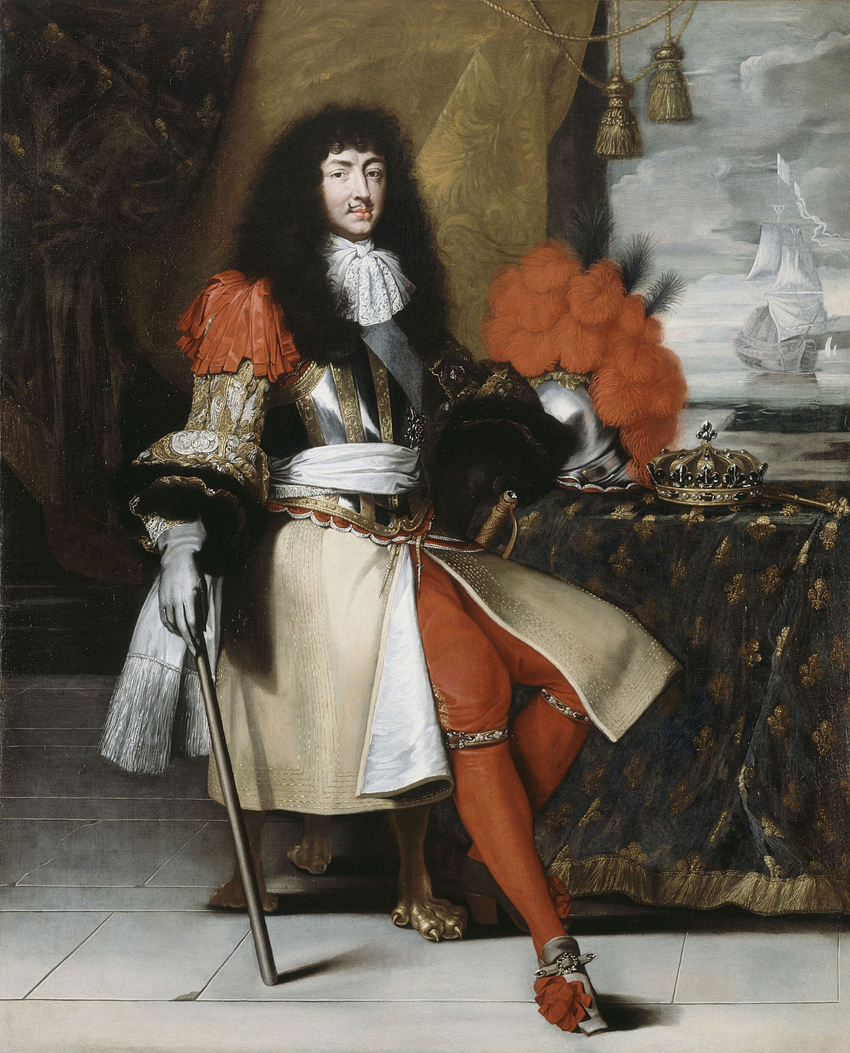 Hai năm sau khi Louis XIV chào đời, vợ chồng Vua Louis XIII có con trai thứ hai. Khi Vua Louis XIII qua đời tháng 5/1643, Louis-Dieudonné kế vị ngai vàng từ cha. Lúc này, ông mới 4 tuổi.