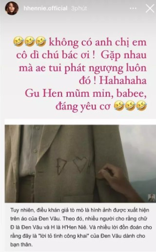 H'Hen Nie len tieng moi quan he voi Den Vau sau tin don yeu nhau