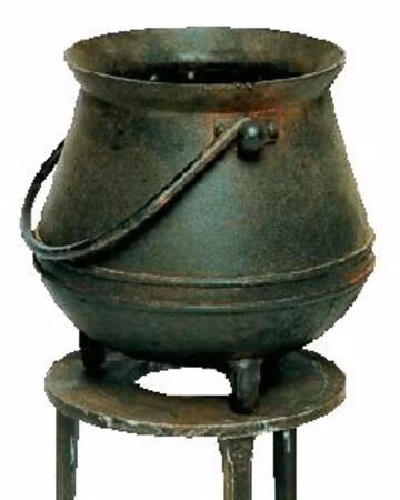 Theo các giai thoại, cái nồi của thần Dyrnwch sẽ nhanh chóng nấu chín thức ăn do những người dũng cảm cho vào.