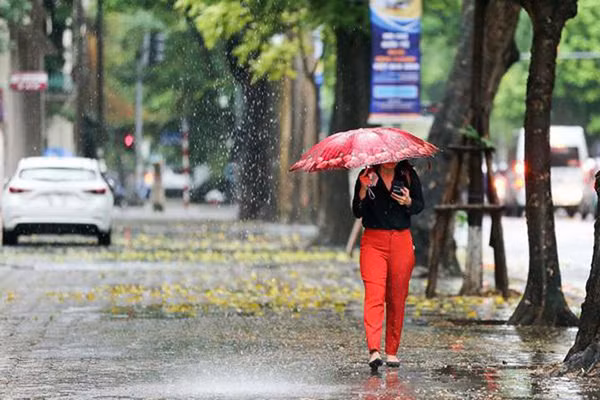 Du bao thoi tiet 24/5, mien Bac mua giong