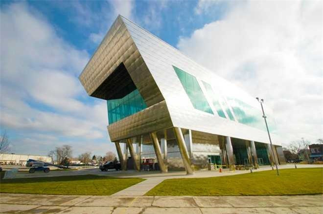 Kiến trúc độc đáo này thuộc về Học việnBóng đá, Trường Tiểu học UNO. Đây là trường đặc quyền chú trọngphát triển tài năngbóng đá. Ảnh: JGMA.