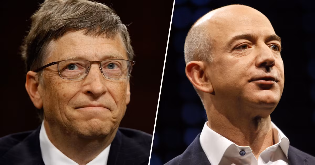 Không chỉ giỏi kiếm tiền, tỷ phú Bill Gates và Jeff Bezos đều nổi tiếng là những người làm từ thiện nhiều nhất thế giới khi quyên góp những khoản tiền lớn làm từ thiện.