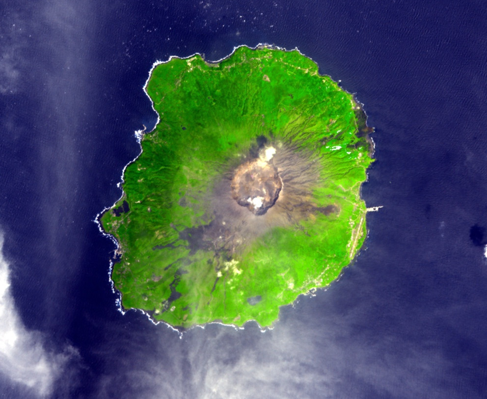 Điều này xuất phát từ việc trên hòn đảo Miyakejima của Nhật Bản có núi lửa còn hoạt động.