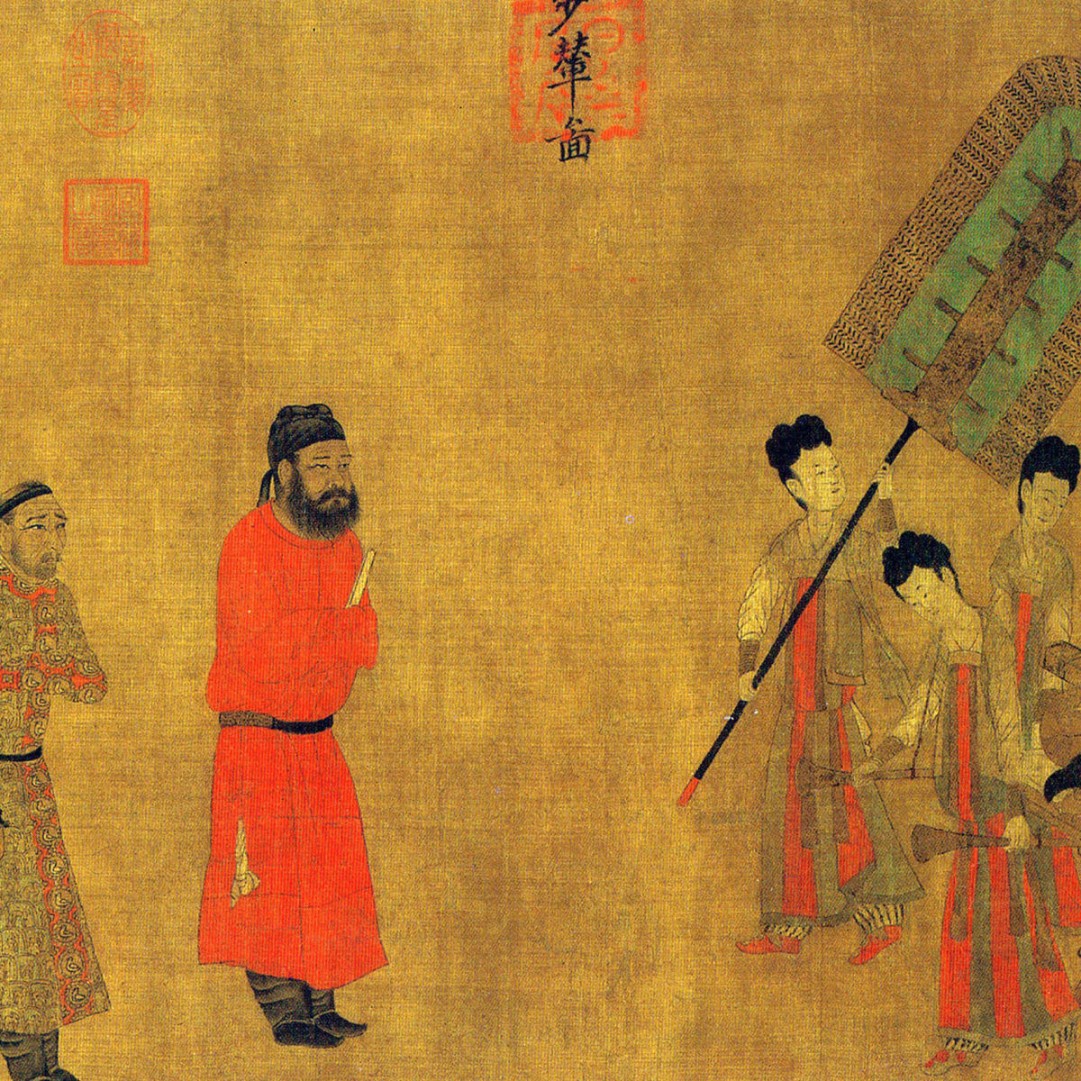 Do vậy, nhiều quý tộc nước ngoài tới du lịch, sinh sống, định cư ở Trường An và các nơi khác.