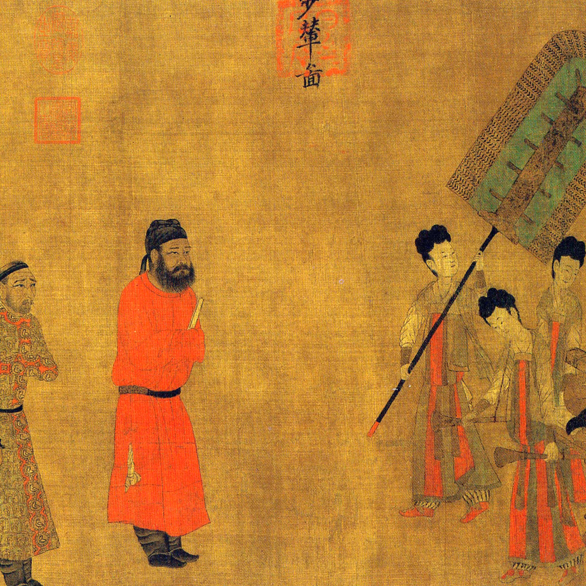 Do vậy, nhiều quý tộc nước ngoài tới du lịch, sinh sống, định cư ở Trường An và các nơi khác.