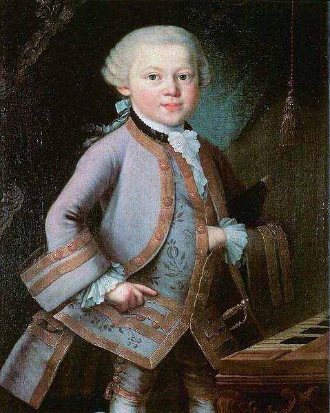 Thiên tài nổi tiếng thế giới Mozart chơi thành thạo đàn harpsichord từ khi 4 tuổi. Một năm sau, ông bắt đầu sáng tác nhạc. Vào năm 8 tuổi, ông sáng tác bản nhạc giao hưởng hoàn thiện đầu tiên trong sự nghiệp âm nhạc.
