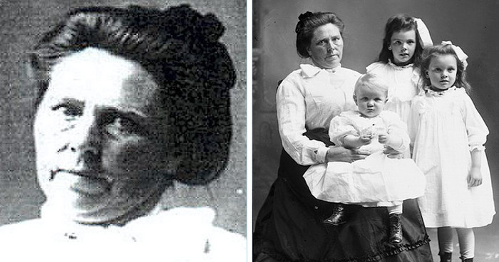 Tháng 4/1902, góa phụ Gunness tái hôn với Peter Gunness - người đàn ông có 2 con gái riêng. Một thời gian sau khi chung sống, một con gái riêng của ông Peter chết đột ngột không rõ lý do. Lo sợ người con còn lại gặp nguy hiểm nên ông gửi đến nhà người thân chăm sóc.