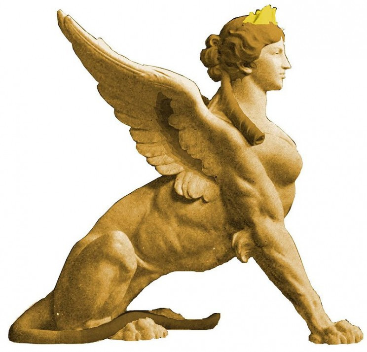 Theo một số giai thoại, Nhân sư là một quái vật sống ở ngoại thành Thebes, Ai Cập. Nó là con của người khổng lồ Typhon và yêu quái rắn Echidna.