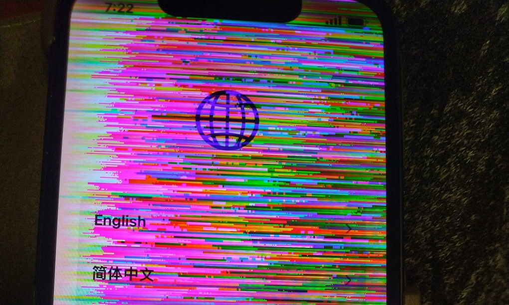 Ngoài các lỗi dãn trắng màn hình thì "màn hình cầu vồng" là một "đặc sản" khiến người dùng nhớ đến nhiều nhất ở dòng sản phẩm này.