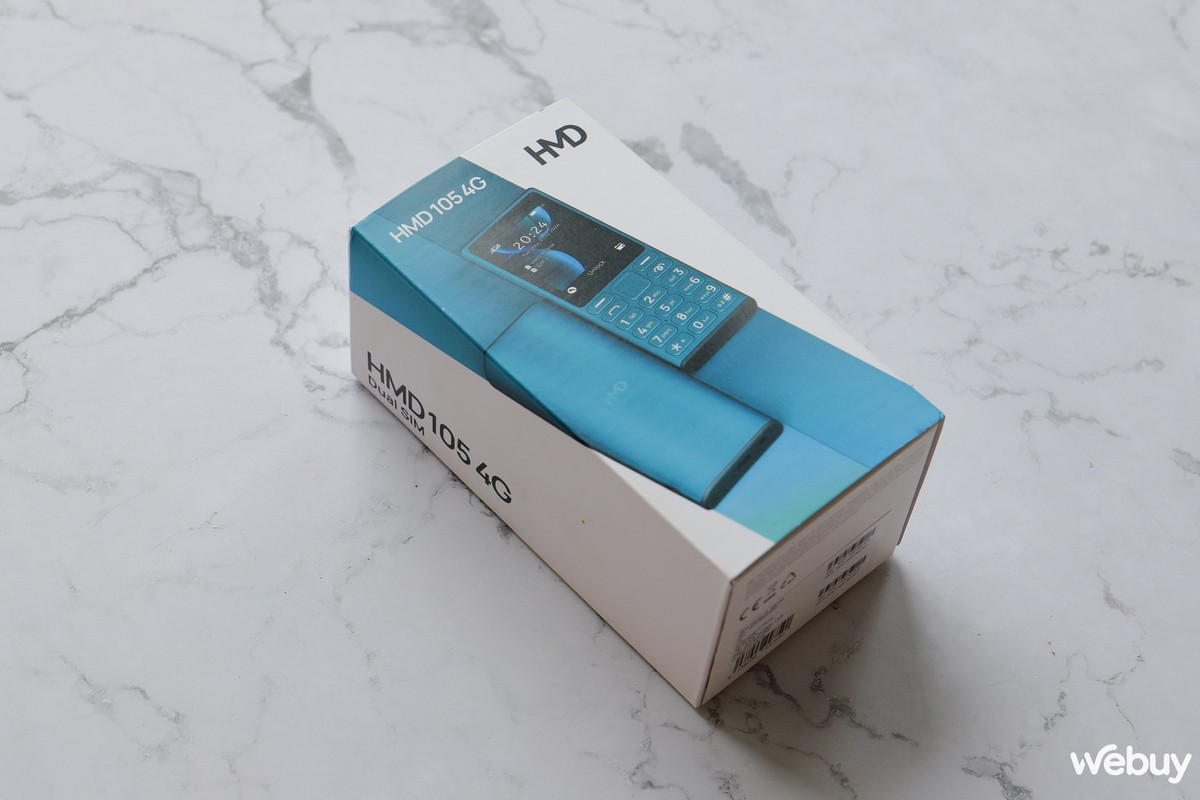 Dù mang thương hiệu mới, HDM 105 vẫn giữ nguyên phong cách thiết kế và tính năng của những mẫu điện thoại Nokia kinh điển, nhưng đi kèm nhiều cải tiến đáng chú ý để phù hợp với xu hướng hiện đại. Ảnh: Webuy