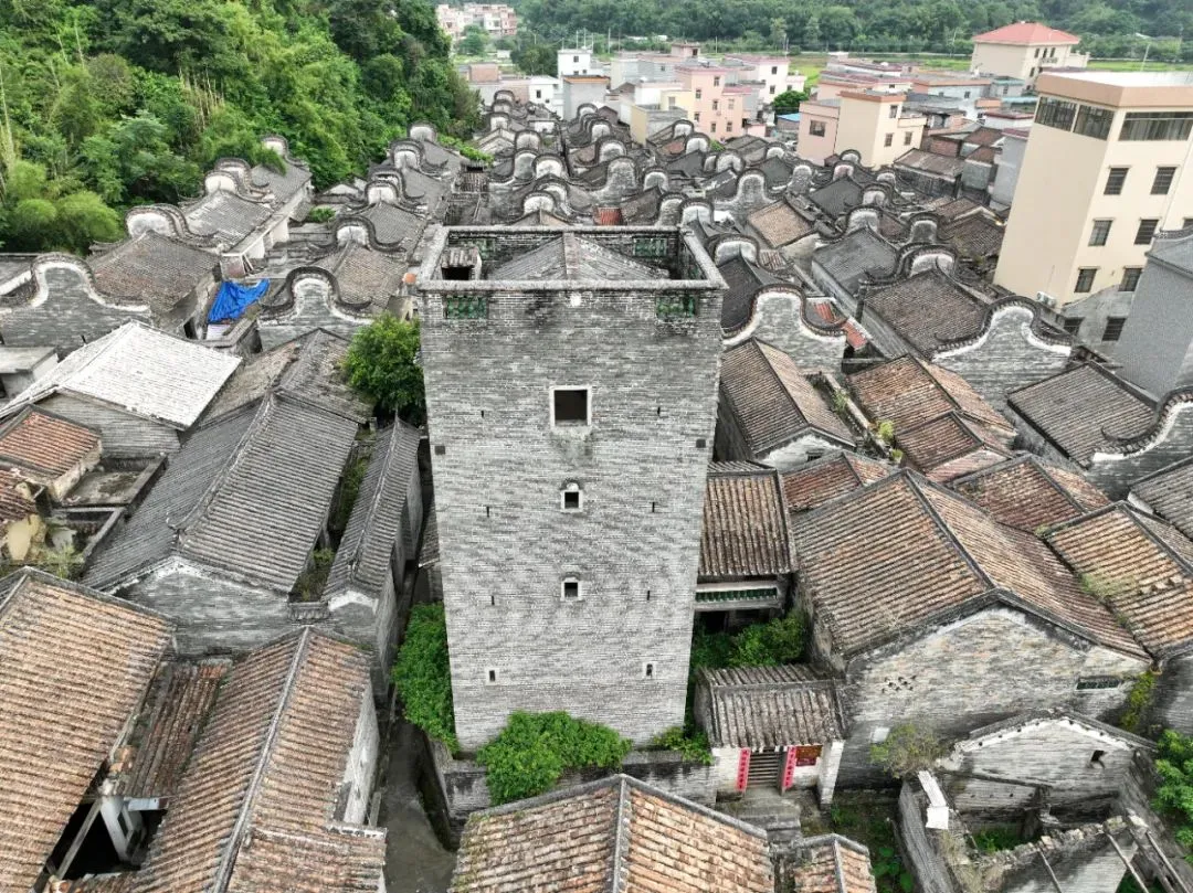 Ban đầu nó chỉ được sử dụng bởi những người có địa vị, nhưng sau đó được sử dụng rộng rãi trong các tòa nhà dân cư ở Châu thổ sông Châu Giang.