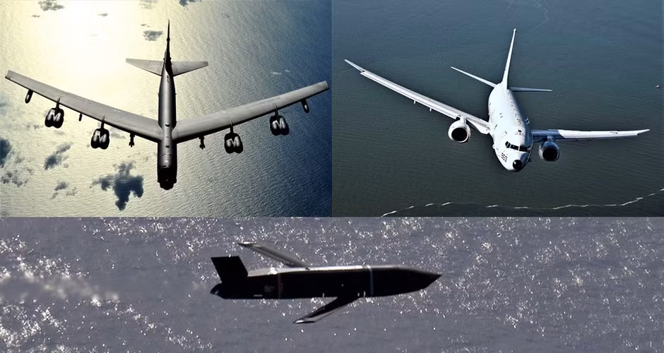 "Không quân Mỹ cho biết, các máy bay ném bom B-1B Lancer có mặt tại khu vực Biển Đen tuần trước vừa tiến hành cuộc thử nghiệm đối với tên lửa chống hạm tầm xa AGM-158C, hay còn được gọi bằng cái tên LRASM".