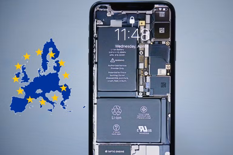 Theo đạo luật này, các thiết bị sử dụng pin sạc được như smartphone, máy tính bảng, máy ảnh, laptop… sẽ phải có thiết kế để người dùng dễ dàng tháo lắp và thay thế pin trên thiết bị.