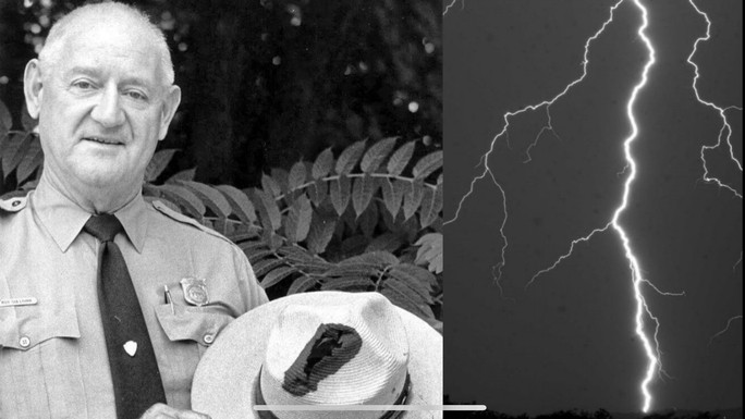 Cựu kiểm lâm viên Roy C. Sullivan đến từ bang Virginia, Mỹ bị sét đánh trúng 7 lần nhưng vẫn may mắn sống sót. Lần đầu tiên ông bị sét đánh là năm 1942 dẫn tới bị mất móng chân cái. Sáu lần bị sét đánh tiếp theo là vào năm 1969 (mất lông mày), năm 1970 (vai trái cháy xém), năm 1972 (cháy tóc), năm 1973 (cháy tóc và bỏng chân), năm 1976 (bị thương ở mắt cá chân) và năm 1977 (bỏng ngực và bụng).