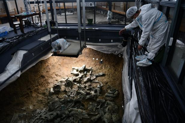 Khi ấy, ông lão không hiểu những binh sĩ đó nói gì mà chỉ chìa nắm rau trên tay ra. Những người lính được triều đình cử đi hiểu nhầm rằng đây là làng Thái (vì trong tiếng Trung từ “rau” phát âm là “thái”). Vậy nên, nhóm binh sĩ bỏ đi nên người dân làng Lữ Thố may mắn thoát nạn.