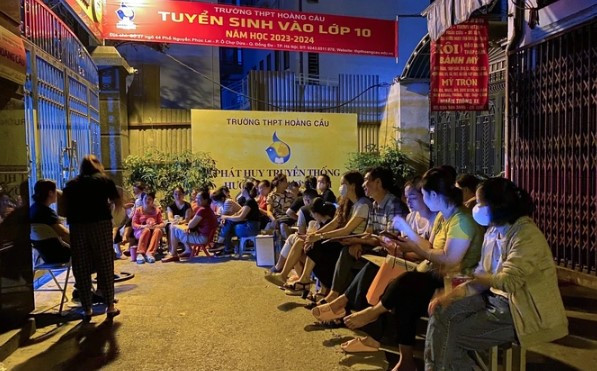 Ty le do lop 10 cong lap cua Ha Noi nam nay thap ky luc?