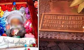 Dù đã qua đời nhiều năm nhưng thi hài Miguel được bảo quản khá tốt khiến nhiều người cảm thấy dường như cậu bé đã được ướp xác.