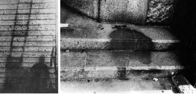 Điều này có nghĩa những "bóng người đen" bí ẩn xuất hiện trên đường phố, vỉa hè... thực chất chính là màu sắc thật của những nơi này trước khi xảy ra vụ nổ.