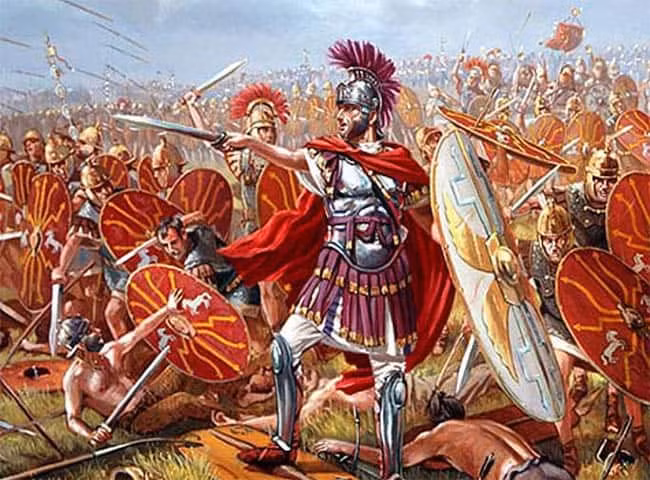 Kết thúc trận chiến cam go, ác liệt đó, đội quân hùng mạnh của hoàng đế Septimius Severus đã đánh bại kẻ thù, chặt đầu Clodius Albinus.