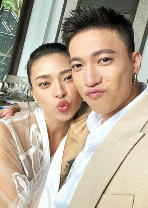 S.T chia sẻ khoảnh khắc nhí nhảnh bên Ngô Thanh Vân. Ảnh: FBNV