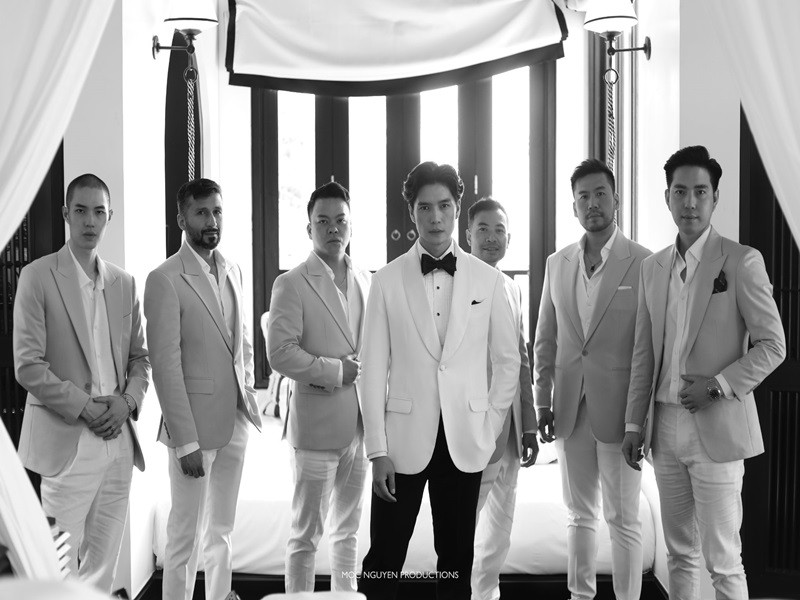 Huy Trần vừa cập nhật loạt ảnh của đàng trai. Ảnh: FBNV