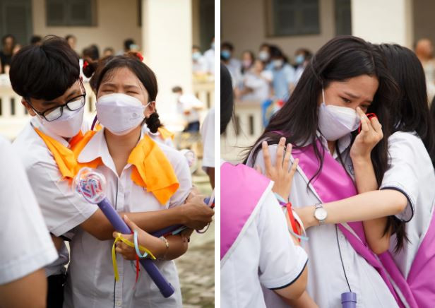 Hoc sinh Le Hong Phong va khoanh khac ca doi khong quen trong le be giang-Hinh-2