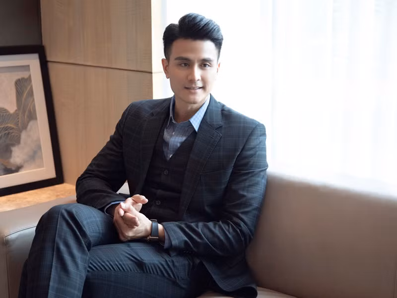 Mỗi khi xuất hiện, Vĩnh Thụy luôn ở vị trí vedette của các show thời trang.