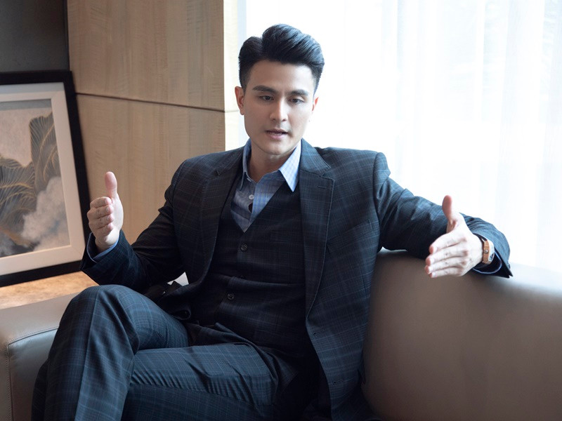 Nam người mẫu khá kín tiếng về chuyện tình cảm.