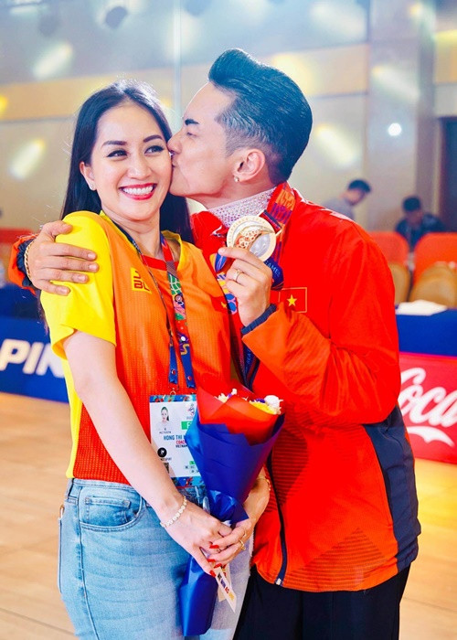 Trước SEA Games 31, Phan Hiển có nhiều thành tích khủng ở bộ môn dancesport. Ảnh: Giao thông