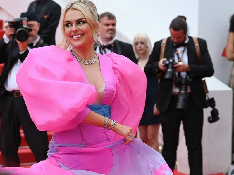 Tallia Storm vốn là người yêu cũ của Brooklyn, cậu cả nhà David Beckham. Ảnh: Just Jared