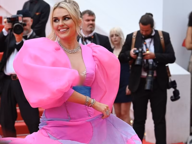 Tallia Storm vốn là người yêu cũ của Brooklyn, cậu cả nhà David Beckham. Ảnh: Just Jared