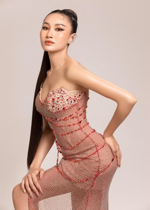 Hiện tại, hình ảnh Đoàn Hồng Trang đã có mặt trên trang web chính thức của cuộc thi.