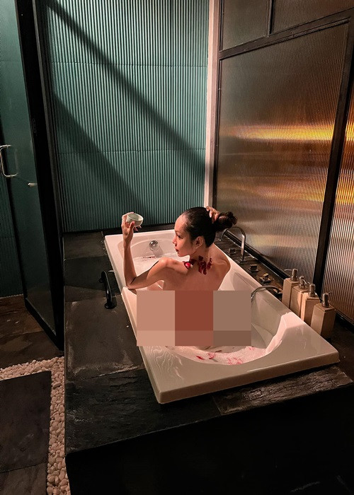 Luong My Ky dang anh ban nude, loat anh nay cung gay chu y