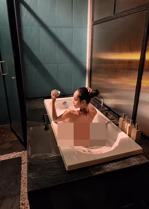 Luong My Ky dang anh ban nude, loat anh nay cung gay chu y