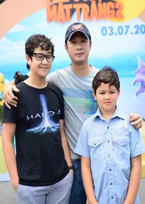 Henry là con trai thứ hai của Anh Tuấn và vợ cũ mang quốc tịch Australia. Ảnh: Dân Việt