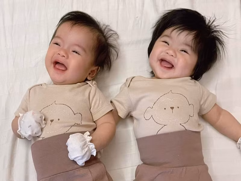 Bé Lê Quỳnh có tên tiếng Anh là Quianna.