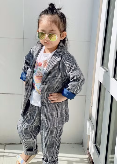 Khánh Thi từng chia sẻ, bé Anna cá tính hơn bé Kubi.