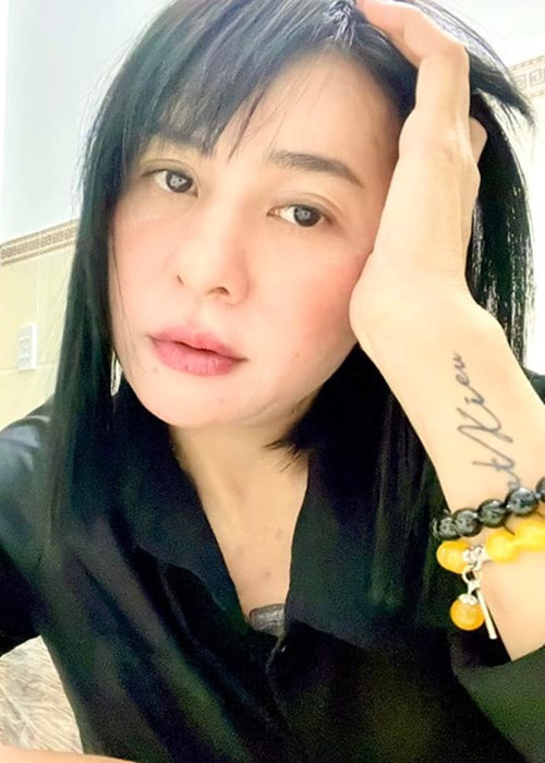 Năm 2021, Cát Phượng âm thầm chia tay Kiều Minh Tuấn. Ảnh: FBNV