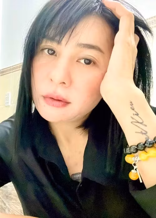 Năm 2021, Cát Phượng âm thầm chia tay Kiều Minh Tuấn. Ảnh: FBNV