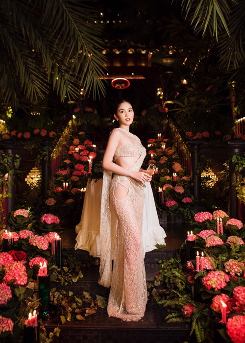 Những ngày gần đây, Ngọc Trinh vướng một số ồn ào. Sau khi bị nhãn hàng tố mặc váy nhái, nữ người mẫu bị một Tiktoker tên L.K tố "ăn cắp chất xám".