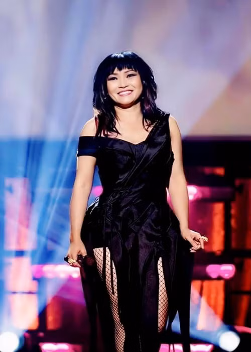 Nữ ca sĩ sinh năm 1973 rất tài năng. Năm 1993, được giúp đỡ của nhạc sĩ Bảo Phúc và tay guitar bass Lý Được, Phương Thanh trở thành gương mặt quen thuộc của các vũ trường có tiếng bấy giờ. Ảnh: FBNV