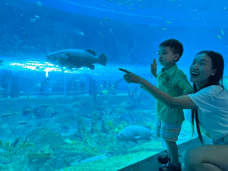 Hoàng Oanh đang làm mẹ đơn thân. Cô chia tay chồng ngoại quốc cách đây không lâu.