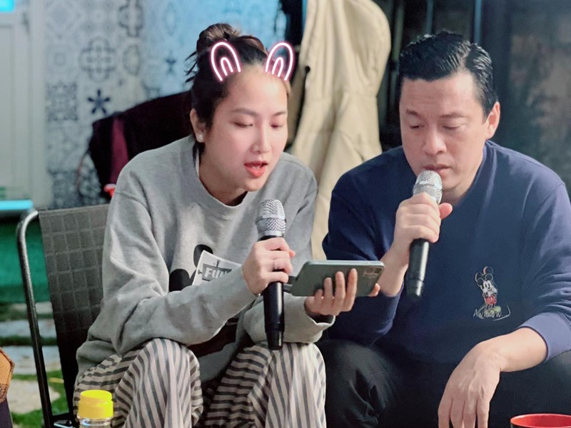 Hạnh phúc của vợ chồng Lam Trường đầy bình dị.