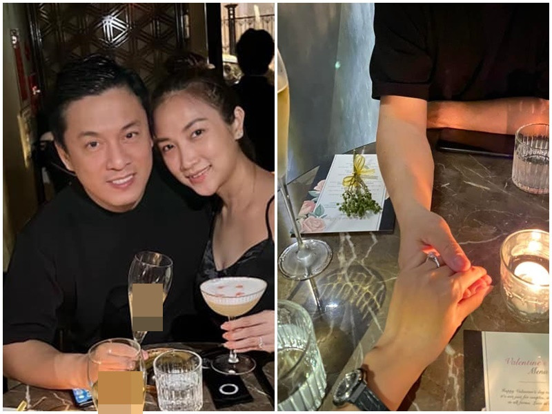 Tình cảm giữa Lam Trường và Yến Phương ngày càng mặn nồng. Cặp đôi khoe bữa ăn tối lãng mạn dịp Valentine 2022.